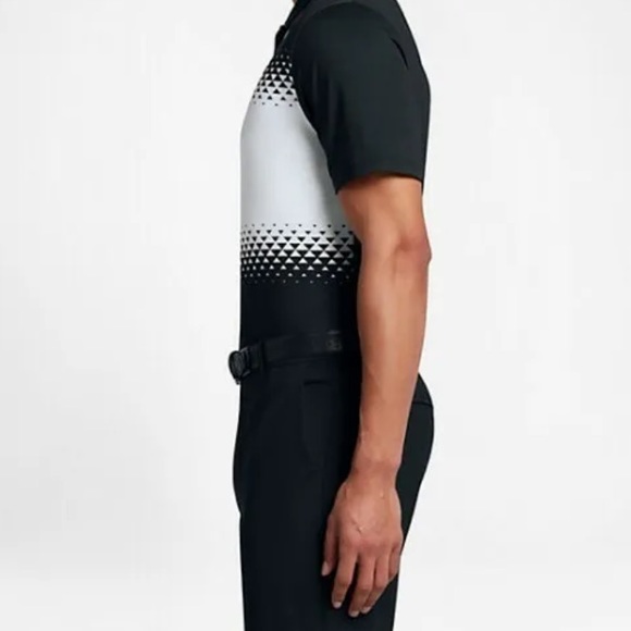 Nike size M Tiger Woods TW Mobility Majors Polo Shirt 833165-010  ⭐️⭐️⭐️… - Picture 3 of 16